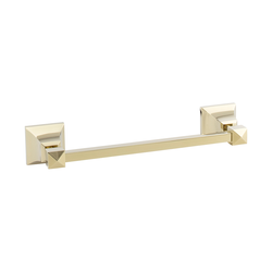 Gratitude Hand Towel Holder 12 inch French Gold