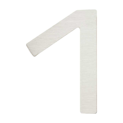 Paragon House Number One Stainless Steel