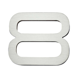 Paragon House Number Eight Stainless Steel