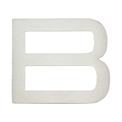 Paragon House Letter "B inch Stainless Steel