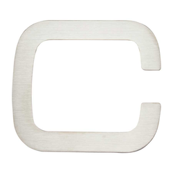 Paragon House Letter "C inch Stainless Steel