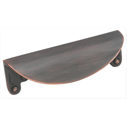 Inspirations 3 Inch Center to Center Oil Rubbed Bronze Cabinet Cup Pull