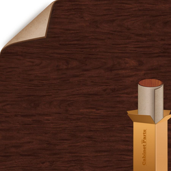 Figured Mahogany Fine Grain Finish 5 ft. x 12 ft. Countertop Grade Laminate Sheet