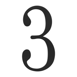 Traditionalist House Number Three Black