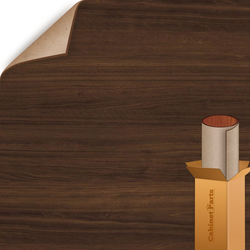 Columbian Walnut Textured Gloss Finish 5 ft. x 12 ft. Countertop Grade Laminate Sheet