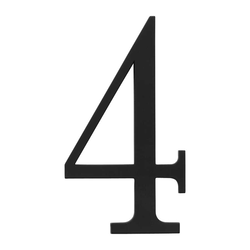 Traditionalist House Number Four Black