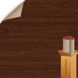 Hampton Walnut Fine Grain Finish 4 ft. x 8 ft. Countertop Grade Laminate Sheet