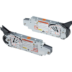  Aventos HF Bi-Fold Lift System, Power Factor 471-880, for Cabinet Heights 18-7/8 Inch to 42 Inch, Cabinet Widths 25 Inch to 72 Inch, Requires HF Arm Assemblies, Aventos Mounting Plate, HK Cover Pla