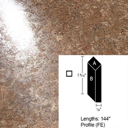 Wilsonart Bevel Edge, Sedona Trail, 4 ft (Pack of 3)