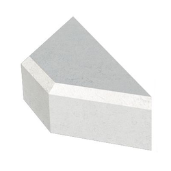 Wilsonart Bevel Edge, Luna Frost, 4 ft (Pack of 3)