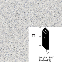 Wilsonart Bevel Edge, Grey Glace, 4 ft (Pack of 3)