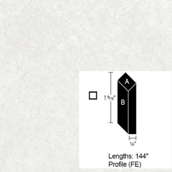 Wilsonart Bevel Edge, Grey Pampas, 4 ft (Pack of 3)