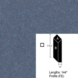 Wilsonart Bevel Edge, Navy Legacy, 4 ft (Pack of 3)