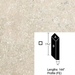 Wilsonart Bevel Edge, Tumbled Roca, 4 ft (Pack of 3)