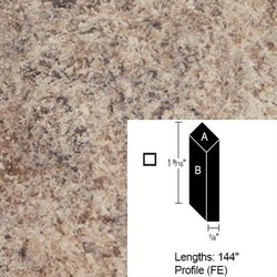 Wilsonart Bevel Edge, Bordeaux Juparana, 4 ft (Pack of 3)