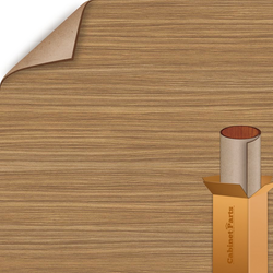 Zebrawood Linearity Finish 4 ft. x 8 ft. Peel/Stick Vertical Grade Laminate Sheet