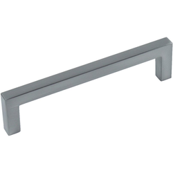 5-1/16 Inch Center to Center Kai Square Bar Pull, Satin Nickel