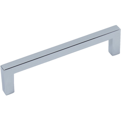 5-1/16 Inch Center to Center Kai Square Bar Pull, Polished Chrome