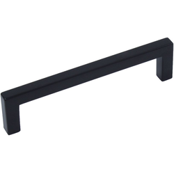 5-1/16 Inch Center to Center Kai Square Bar Pull, Matte Black
