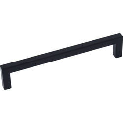 6-5/16 Inch Center to Center Kai Square Bar Pull, Matte Black