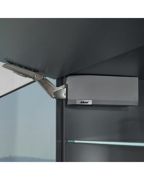 Blum 22K8000, Aventos HK Top Lift Mechanism Cover Pair, Light Gray