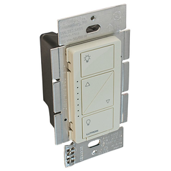 Final Sale, Lutron Stand Alone Diva Wall Dimmer Switch, Caseta Pro 250 Watt, Light Almond
