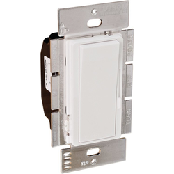 Lutron Stand Alone Diva Paddle Wall Dimmer Switch, 0-10 Volt, White