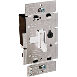 20% OFF Lutron Stand Alone Ariadni Toggle Wall Dimmer Switch, Compact Florescent-LED (CL), 150 Watt, White