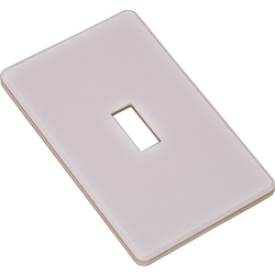Lutron Stand Alone Ariadni Dimmer Switch Wall Plate, White