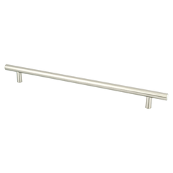 Berenson Tempo 10-1/16 Inch Center to Center Brushed Nickel Cabinet Pull, Steel Material, Transitional Style