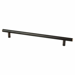Berenson Tempo 8-13/16 Inch Center to Center Verona Bronze Cabinet Pull, Perfect for Transitional Style Homes