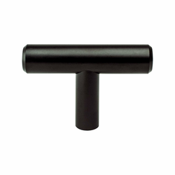 Berenson Tempo 2 Inch Length Black Cabinet Knob, Steel Material, Transitional Style for Versatile Home Decor