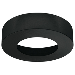 Loox LED #2025/2026 Round Surface Mounted Trim Ring, Black