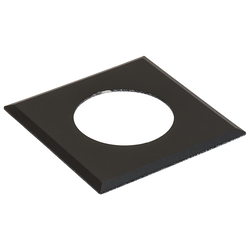 Loox LED #2025/2026 Square Recess Mounted Trim Ring, Black