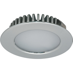 20% OFF Final Sale, Loox 12V #2020 Recess Mounted Round Downlight , Cool White 5000K, Polished Chrome, IP44