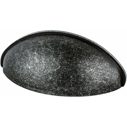 Berenson Advantage Two 64mm CC Antique Pewter Cup Pull, Traditional Style Zinc Material, Perfect for Home Decor