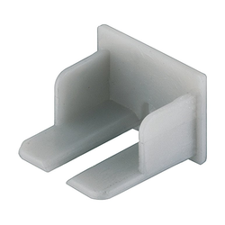 Loox End Cap, For Recessed Profile 833.72.861, 833.72.862 And 833.74.842, Silver