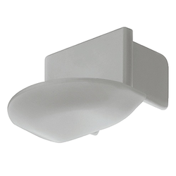 Loox End Cap, For Recess Mounted 833.72.866, 833.72.867 And 833.74.808, Silver