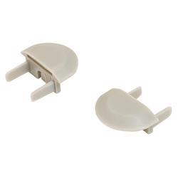 Loox End Cap, For Recess Mounted 833.72.864, 833.72.865, Silver