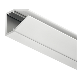 20% OFF 78-3/4 Inch Loox LED Surface Mounted Glass Edge Aluminum Extrusion Profile For Strip Lights, Milk Cover