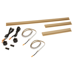 Final Sale, 38 Inch Loox 12V #2030 Interior Cabinet LED Light Kit Two-Door, Warm White 3000K