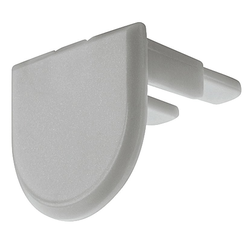 Final Sale, End Cap, For Shallow Surface Extrusion, For Loox LED 2013/2015/2029/2037/3015, For Round Lens