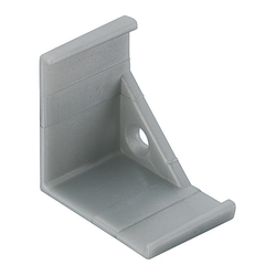 Loox Mounting Clip, For Corner Extrusion 833.74.809, Silver