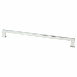 25% OFF Berenson Subtle Surge 18 Inch CC Cabinet Appliance Pull in Polished Nickel Finish, Zinc Material, Transitional Style for Home & Business