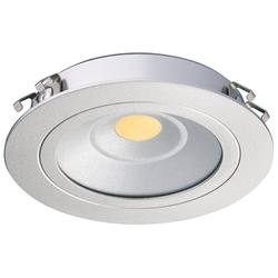 Final Sale, Recess/Surface Mounted Down Light, Loox LED 3010, 24V, Round, Light Color: Cool White 4000K