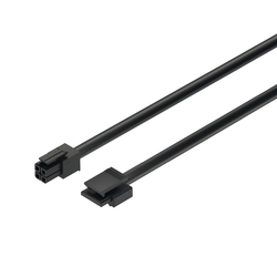  Loox 39-3/8"" Length Snap-In Lead for Modular Switches, Black