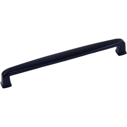 Matte Black 6-5/16 Inch (160mm) Center to Center Cabinet Pull