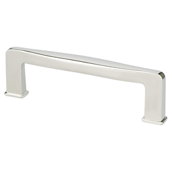 25% OFF Berenson Subtle Surge Pull, 3-3/4 inch Center to Center, Polished Nickel, Zinc Material, Transitional Style