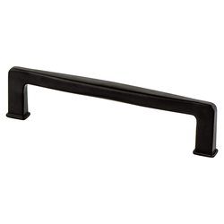 25% OFF Berenson Subtle Surge Pull, 5-1/16 inch Center to Center, Matte Black, Zinc Material, Transitional Style, Classic Comfort Series