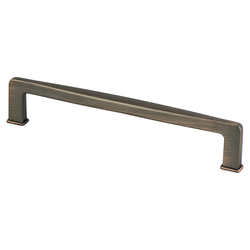 25% OFF Berenson Subtle Surge Pull, 6-5/16 inch Center to Center, Verona Bronze, Zinc Material, Transitional Style, Classic Comfort Series